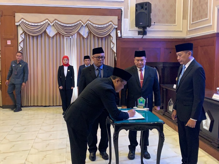 Kadis DPUPRPKP Dilantik Menjadi Pj Sekda Kota Malang