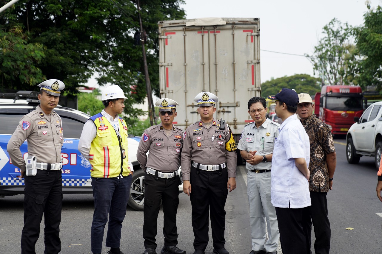 Persiapan Mudik, Satlantas Polres Gresik Gelar Survey Jalur Blackspot dan Trouble Spot