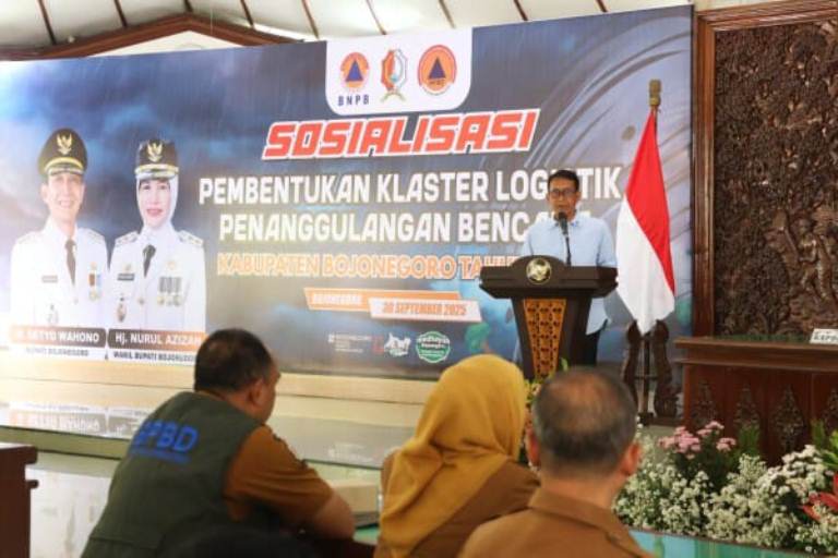 Pemkab Bojonegoro Bentuk Klaster Logistik Penanggulangan Bencana, Penanganan Lebih Cepat dan Tepat