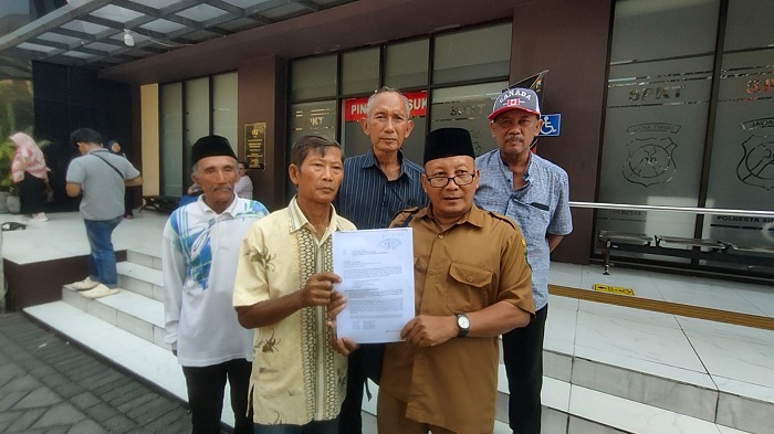 BPD dan Warga Bakungpringgodani Laporkan Dugaan Penutupan Jalan Petani ke Polresta Sidoarjo