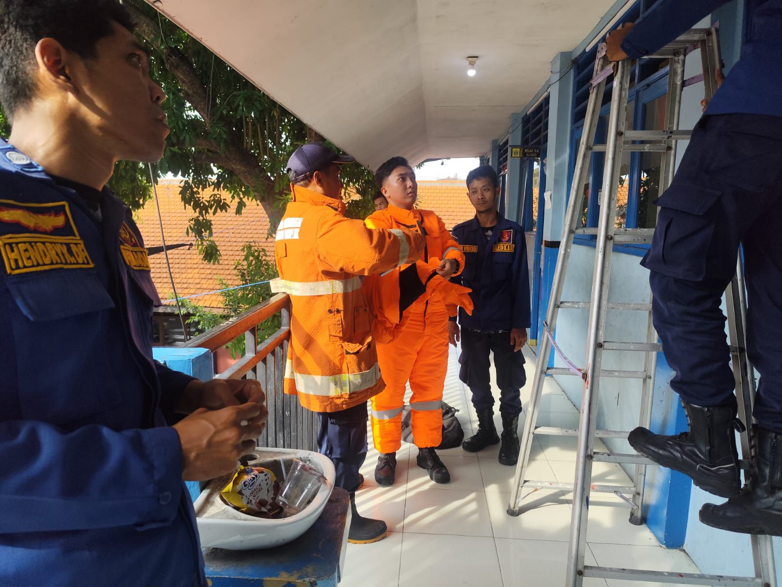 Tiga Hari Diteror Lebah, Siswa SDN di Gresik Akhirnya Lega Usai Sarang Dievakuasi Damkar