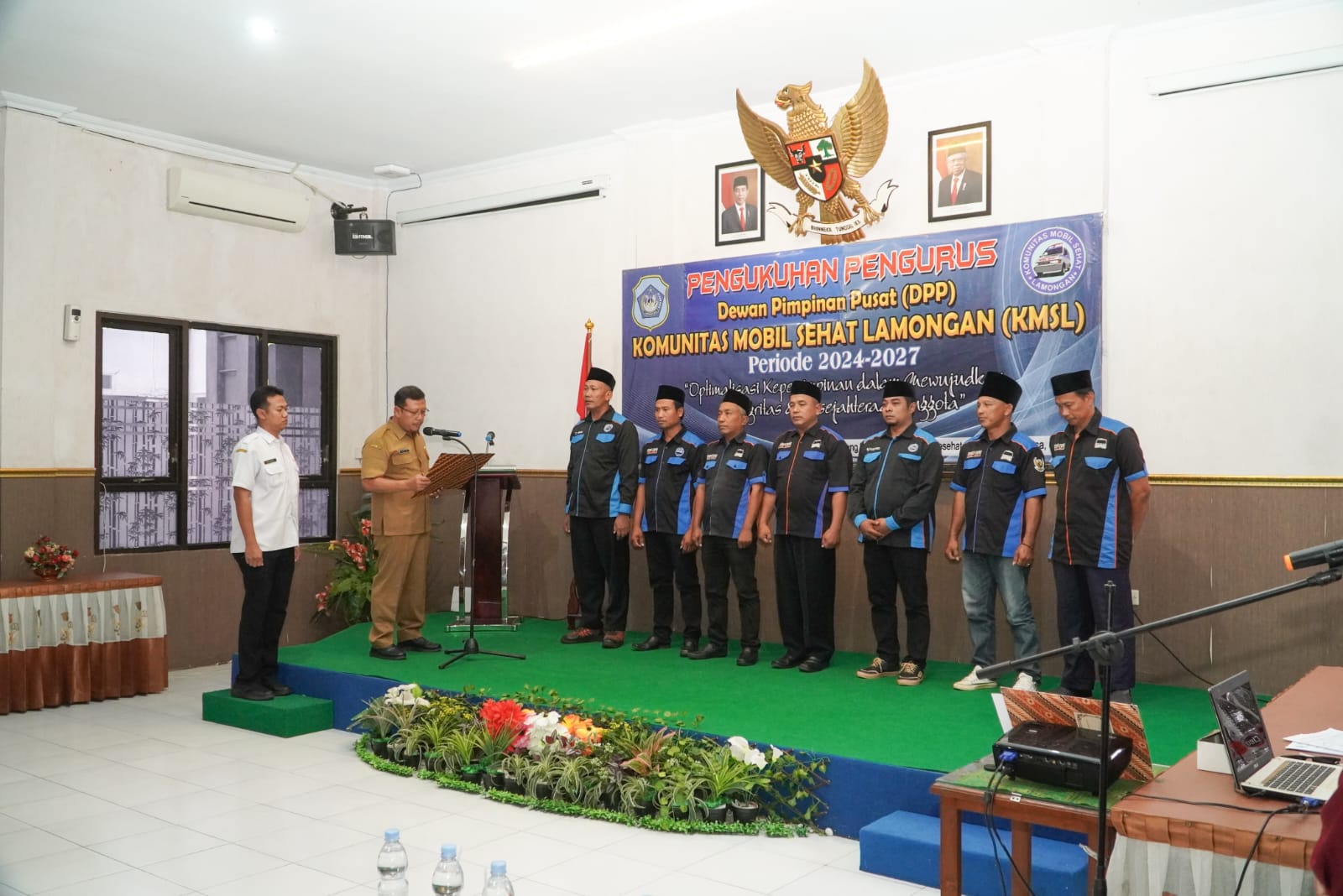 Beri Kontribusi Peningkatan Derajat Kesehatan, Plt KaDinkes Lamongan Kukuhkan KMSL