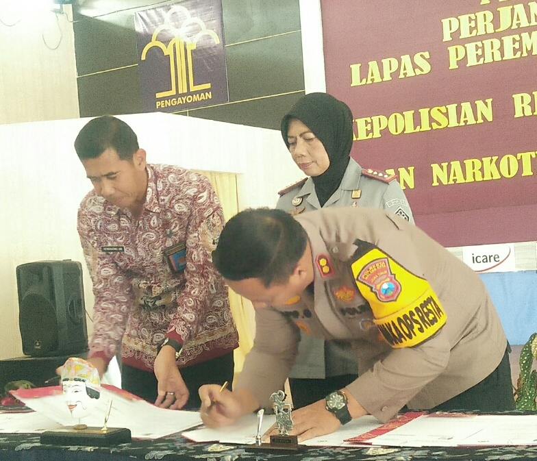 Lapas Perempuan Kelas II A Malang Joint Polisi dan BNN