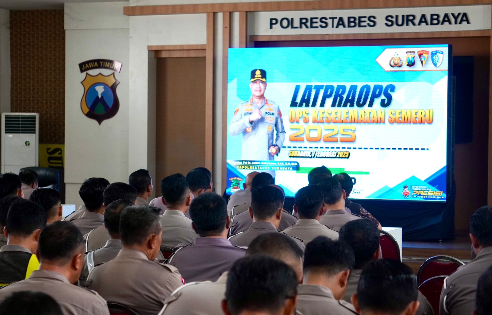 Sambut Ramadan, Polrestabes Surabaya Gelar Operasi Keselamatan Semeru 2025