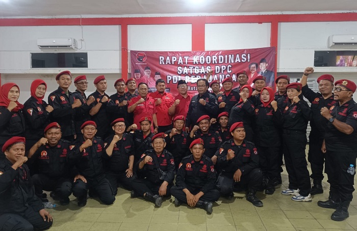 Konsolidasi Satgas PDI-P Surabaya: Ujung Tombak Amankan Kebijakan Partai dan Penanggulangan Bencana