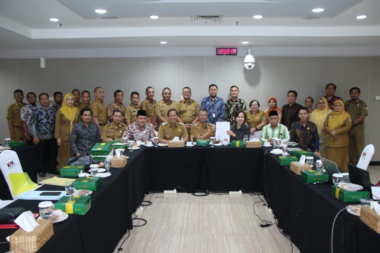  Pemkab Tulungagung Hadiri Rakor KPK, Komitmen Tata Kelola Pemerintahan Bersih dan Transparan