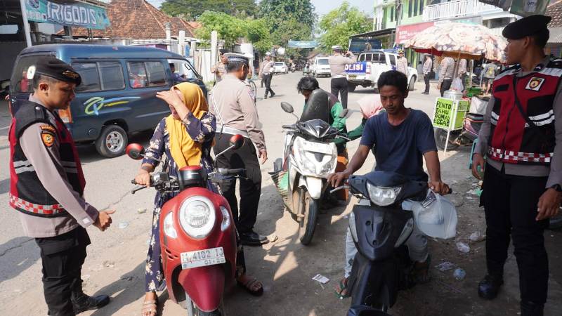 Antisipasi  Bandit 3C dan Sajam, Polres Bangkalan Galakkan Razia Terpadu KRYD