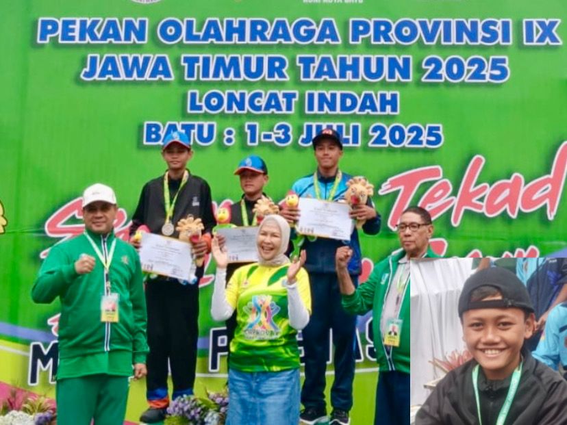 Sensasional! Atlet Muda Surabaya Achmad Aimar Gondol Emas Loncat Indah Porprov Jatim IX
