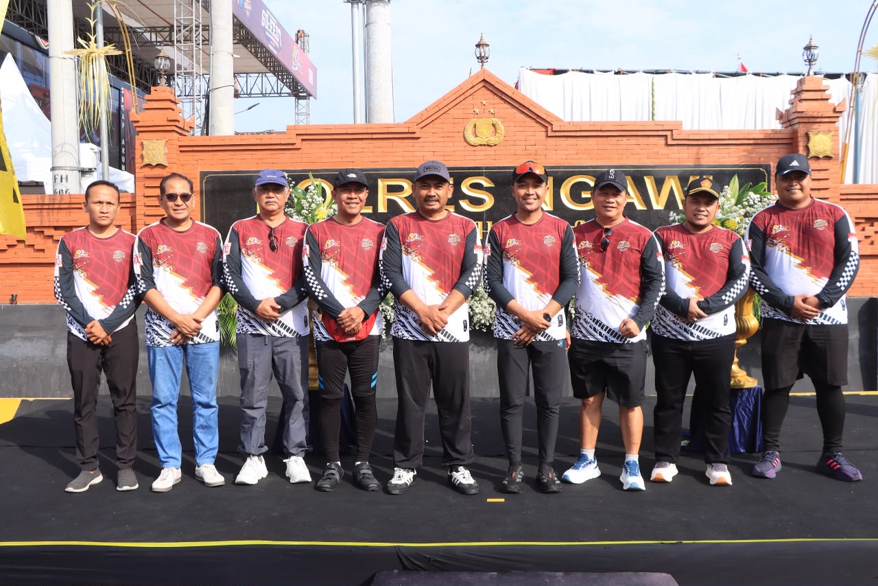 Wujudkan Wajah Baru yang Lebih Modern, Pagar Satya Haprabu Mapolres Ngawi Resmi Diresmikan