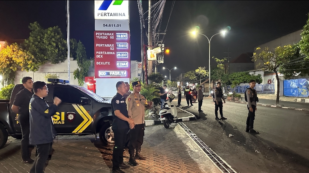 Polres Gresik Pastikan Stok BBM di Sejumlah SPBU Aman