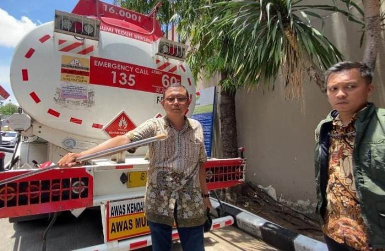 Banyak Motor Brebet, Polrestabes Surabaya Sidak Sejumlah SPBU