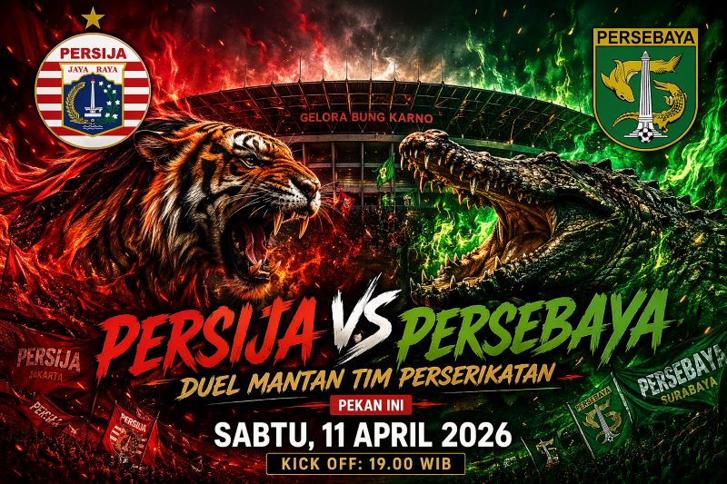 Persija vs Persebaya: Duel Mantan Tim Perserikatan, Saatnya Balas Kekalahan di Kandang