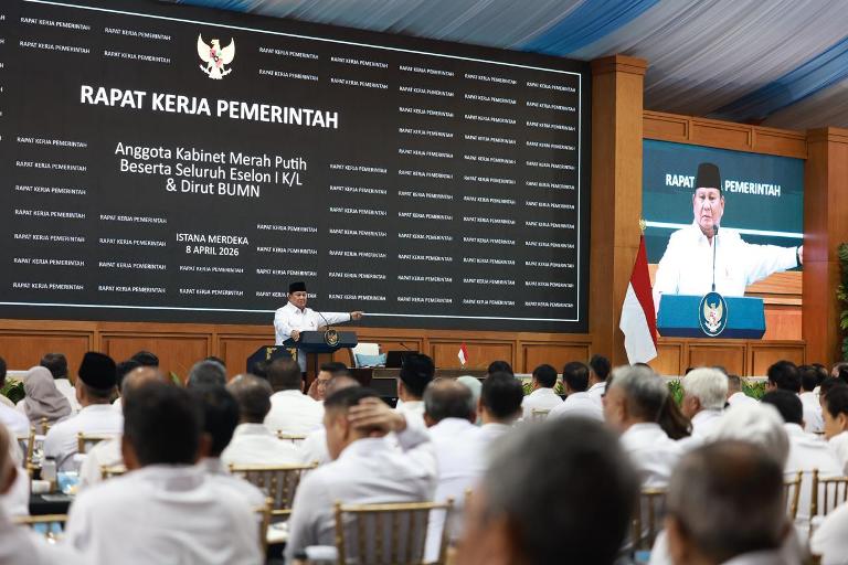 Prabowo Sebut Krisis Global Peluang Percepat Energi Terbarukan
