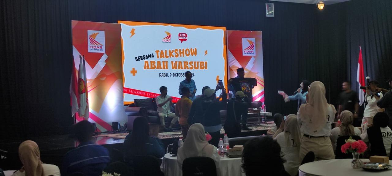 Bertemu Anak Muda, Cabup Warsubi Diskusi Ekonomi Kreatif