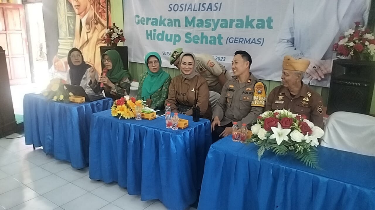 Polsek Karangpilang Hadiri Sosialisai Germas