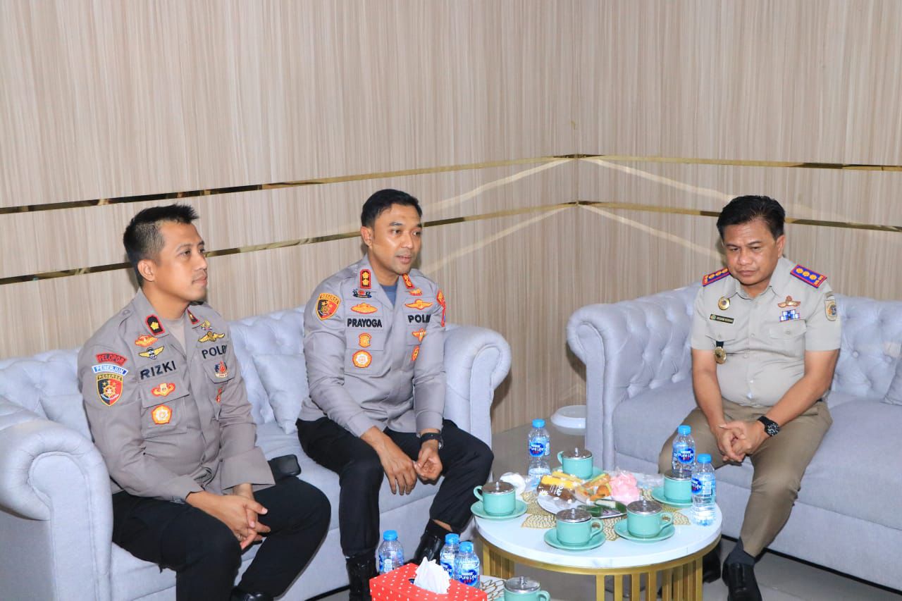 Perkuat Sinergi Lintas Sektor, Kapolres Ngawi Kunjungi Kantor ATR/BPN