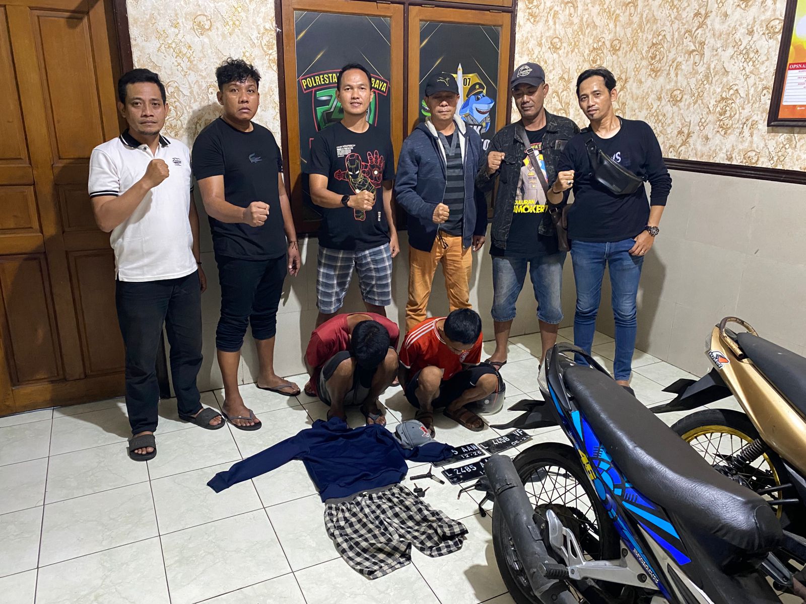 Usai Jual Motor Curian, Dua Bandit Ranmor Gembong Pesta Sabu