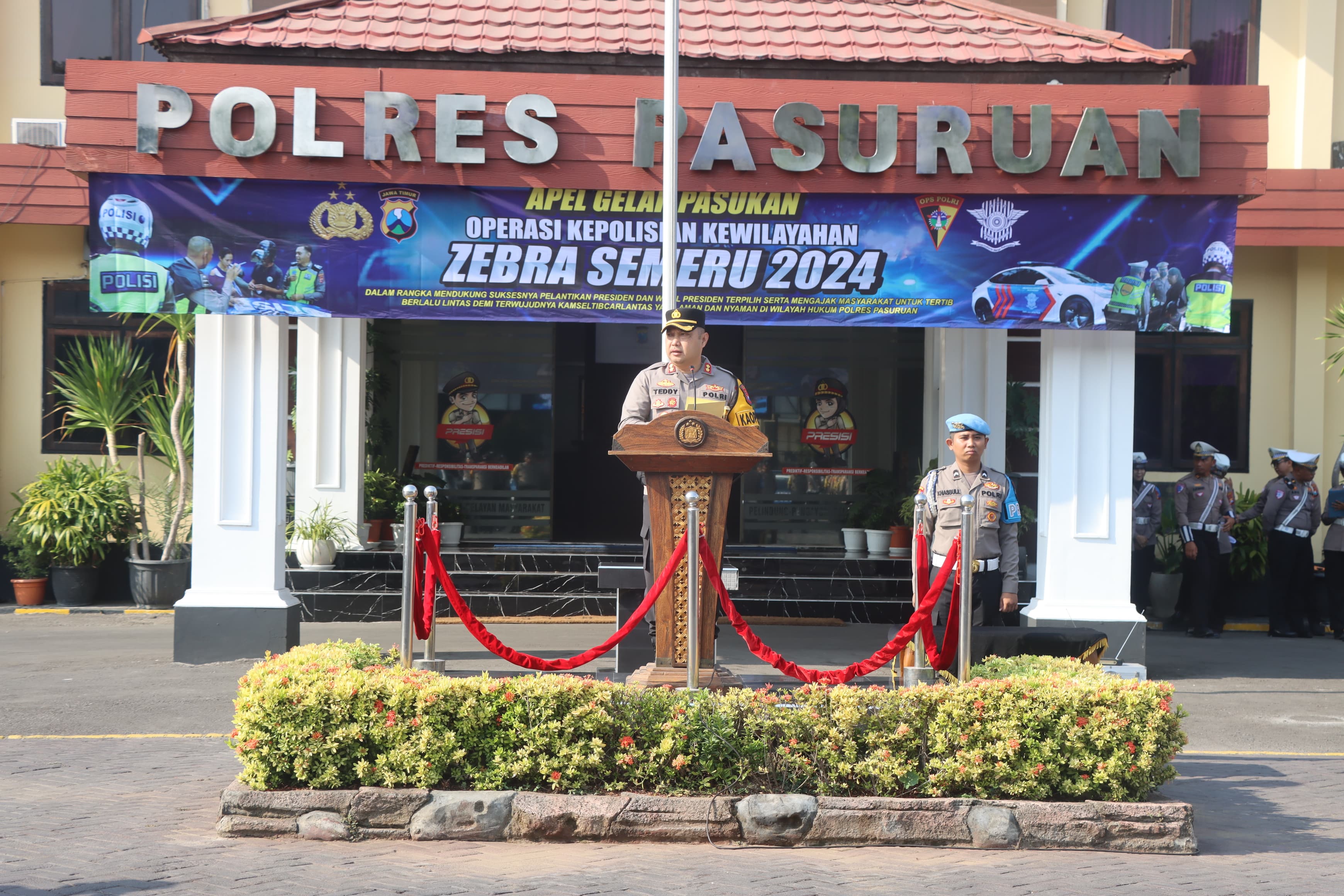 Tekan Kecelakaan, Polres Pasuruan Gencarkan Operasi Zebra Semeru 2024