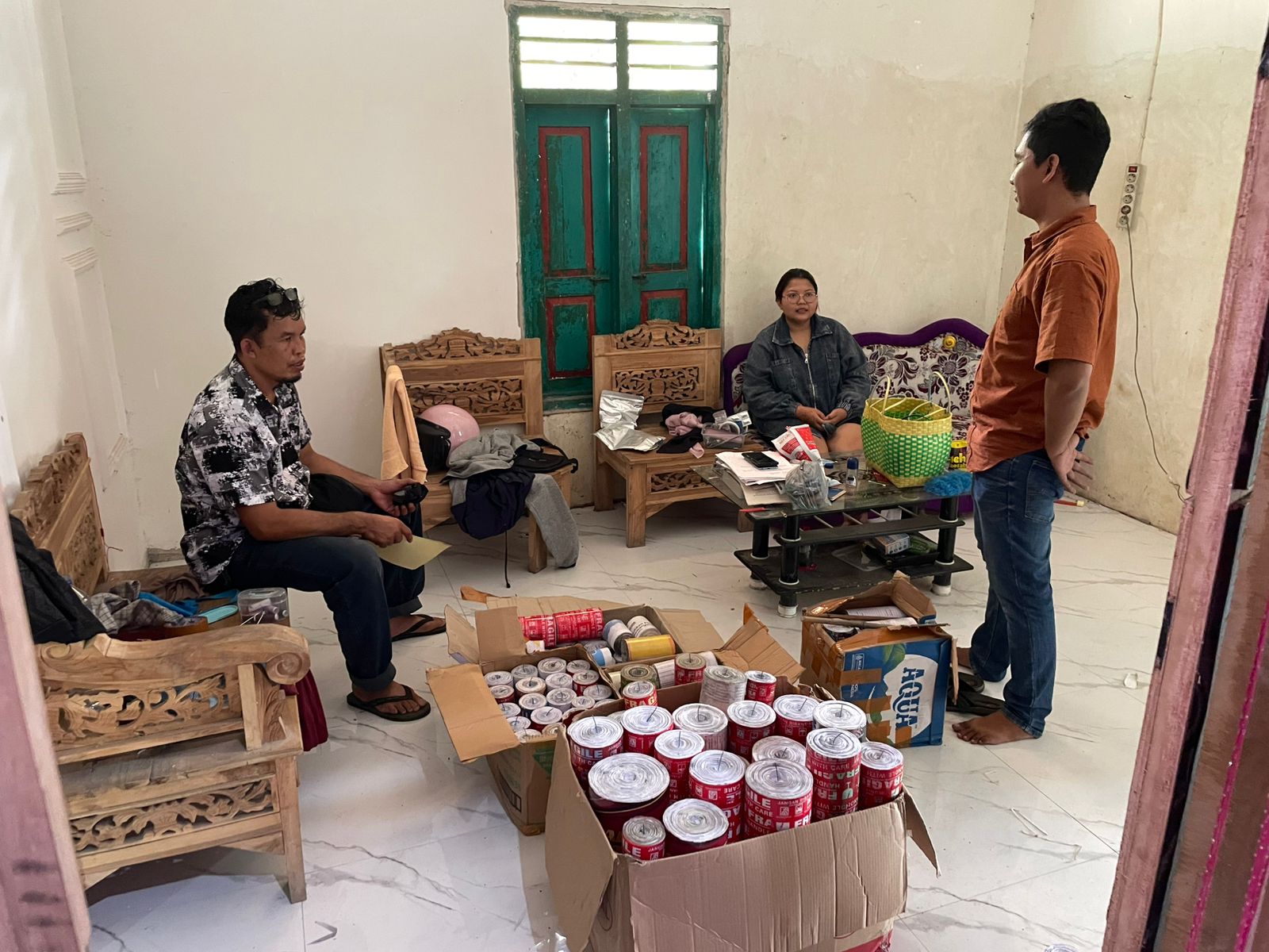 Geledah Rumah di Desa Duwet Wates, Polisi Temukan 143 Mercon Rakitan