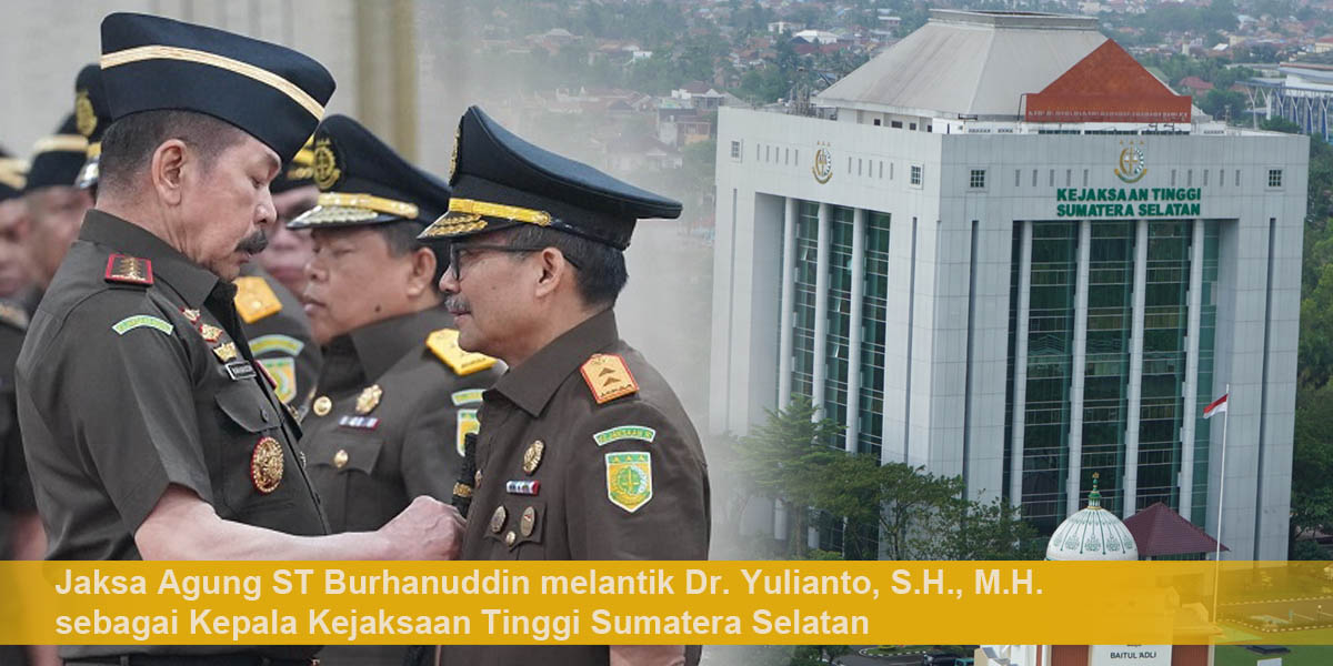 Pernah Berseteru dengan Bos MNC Group Hary Tanoesoedibjo, Dr Yulianto Kini Jabat Kajati Sumsel