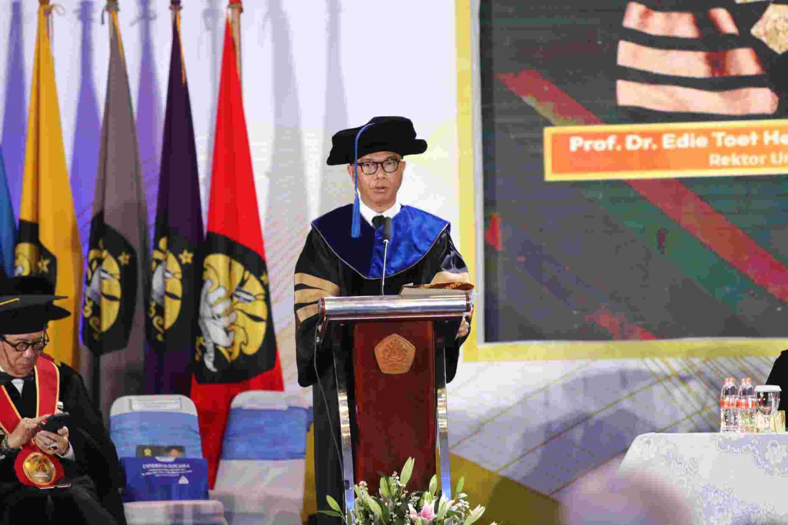 Jamintel Reda Manthovani Dikukuhkan sebagai Guru Besar Bidang Ilmu Hukum Pidana Universitas Pancasila