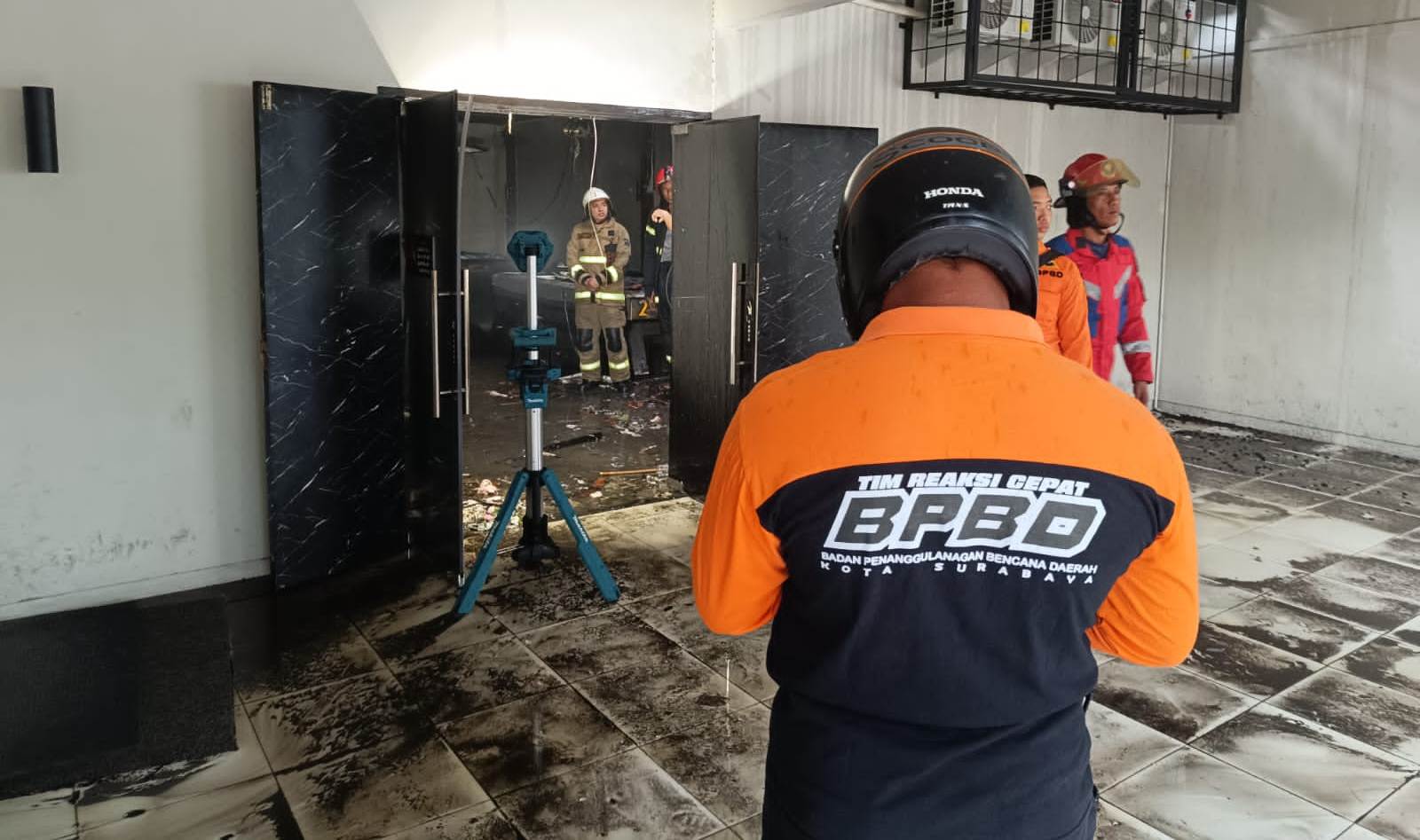 Ray’z Cozy Billiard Nginden Dipolice Line Usai Kebakaran Ruang VIP