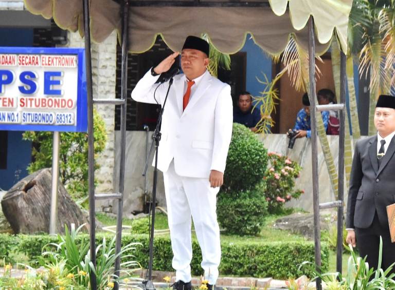 Peringati Hari Pahlawan, Bupati Rio Ajak ASN dan Pejabat PEmkab Situbondo Hindari Korupsi