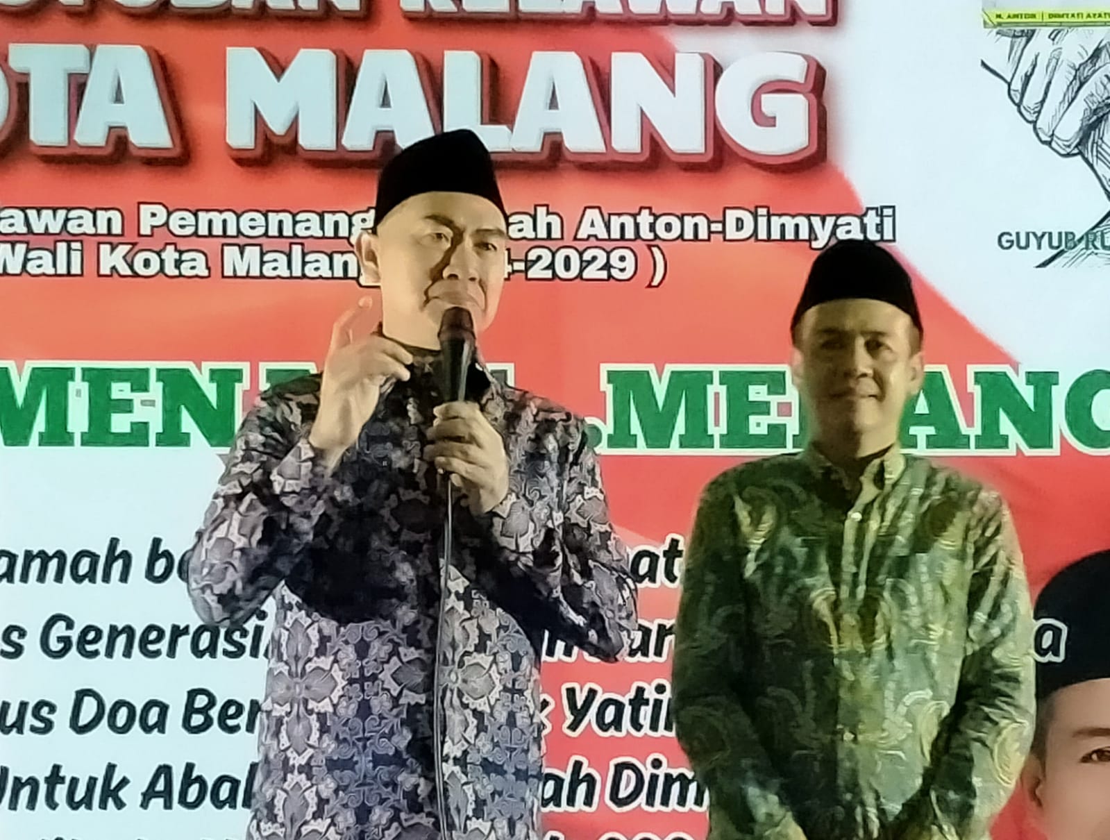 Kampanye di Plaosan Barat, Paslon ABADI Sebut Demokrasi Sedang Diciderai