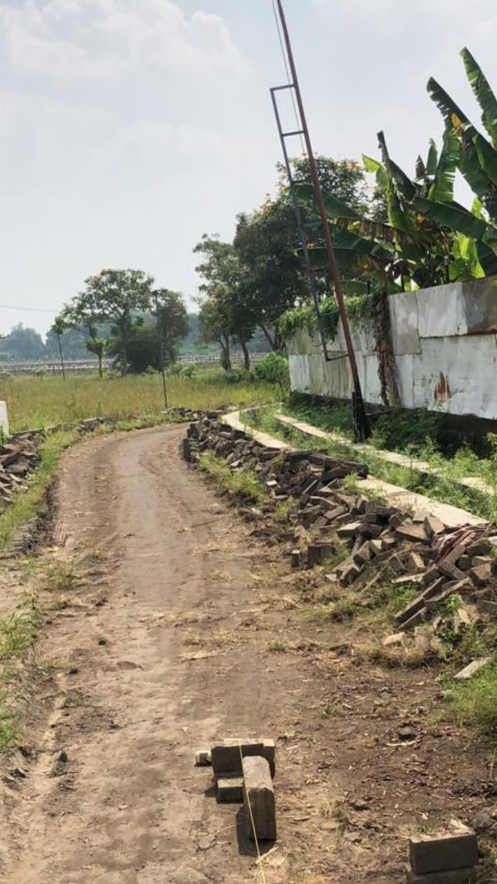 Pemdes Pilang Wonoayu Bangun dan Tinggikan Jalan