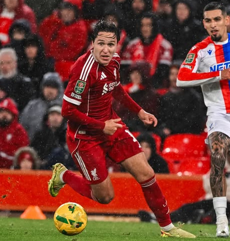 Liverpool Kalah Lagi, Dibantai Crystal Palace 3-0 di Carabao Cup