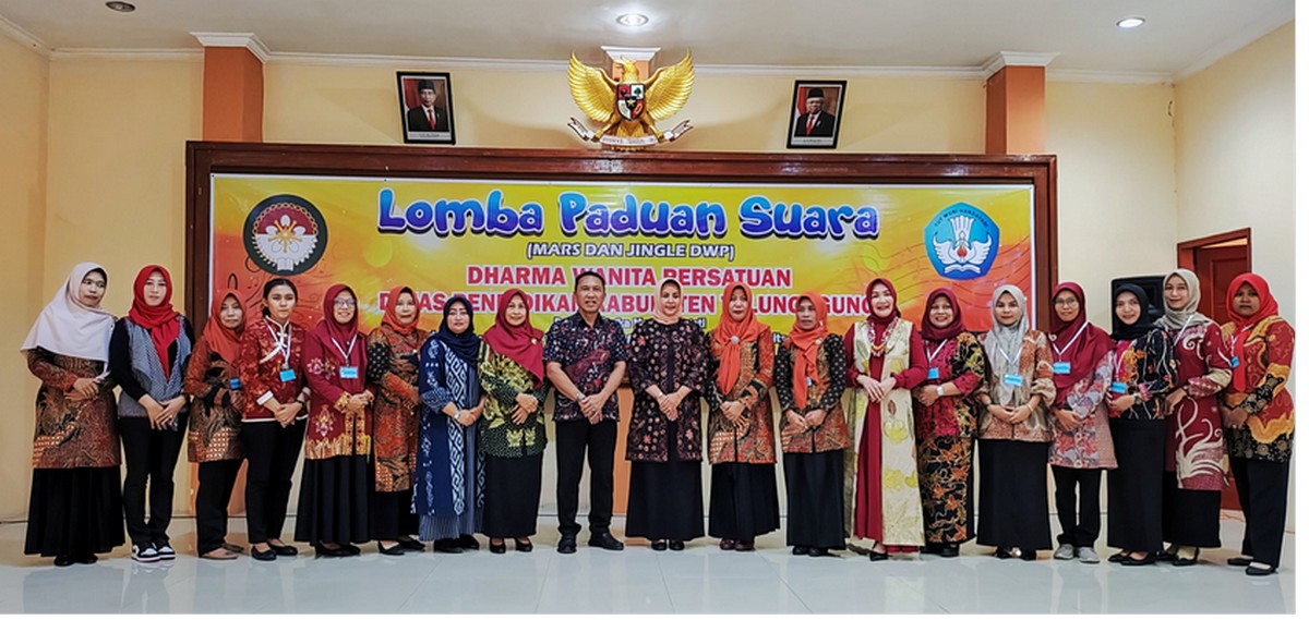 Lomba Paduan Suara Mars dan Jingle Dharma Wanita Persatuan Dindik Kabupaten Tulungagung 2023 Sukses Digelar