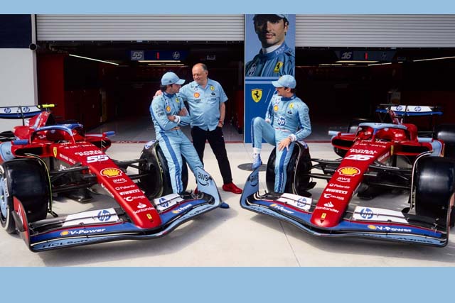 Banyak yang Kecewa Livery Ferrari Bernuansa Biru Klasik di GP Miami 2024