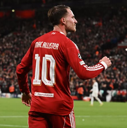 Liverpool Bungkam Real Madrid 1-0, Sundulan Mac Allister Akhiri Rekor Sempurna Los Blancos di Liga Champions