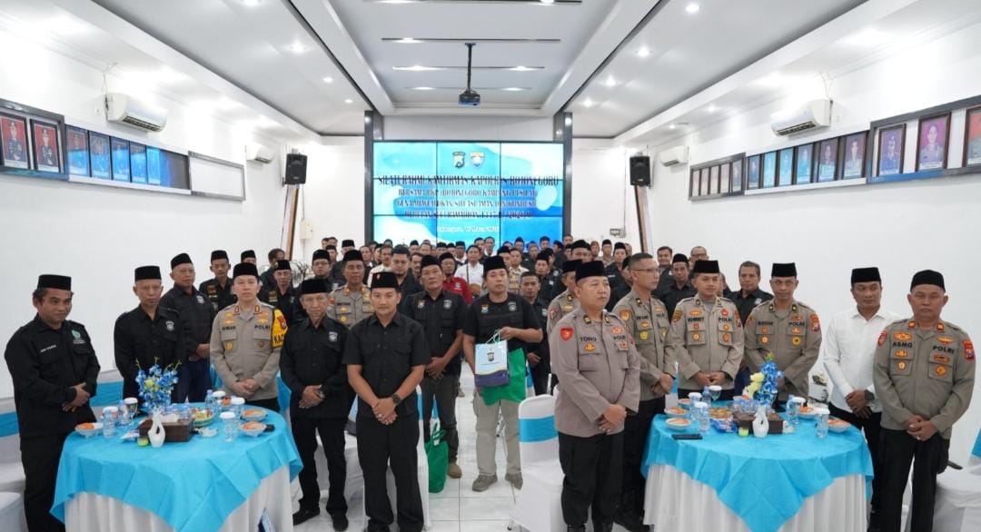 Polres Bojonegoro dan BKP Silaturahmi, Ajak Pesilat Jaga Kondusivitas Jelang Lebaran
