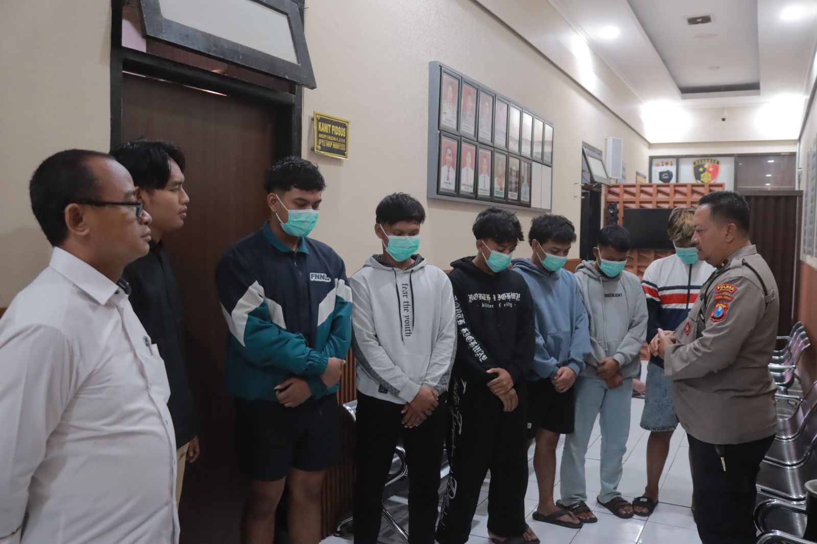 Polres Blitar Amankan Oknum Kelompok Perguruan Usai Lakukan Pengadangan