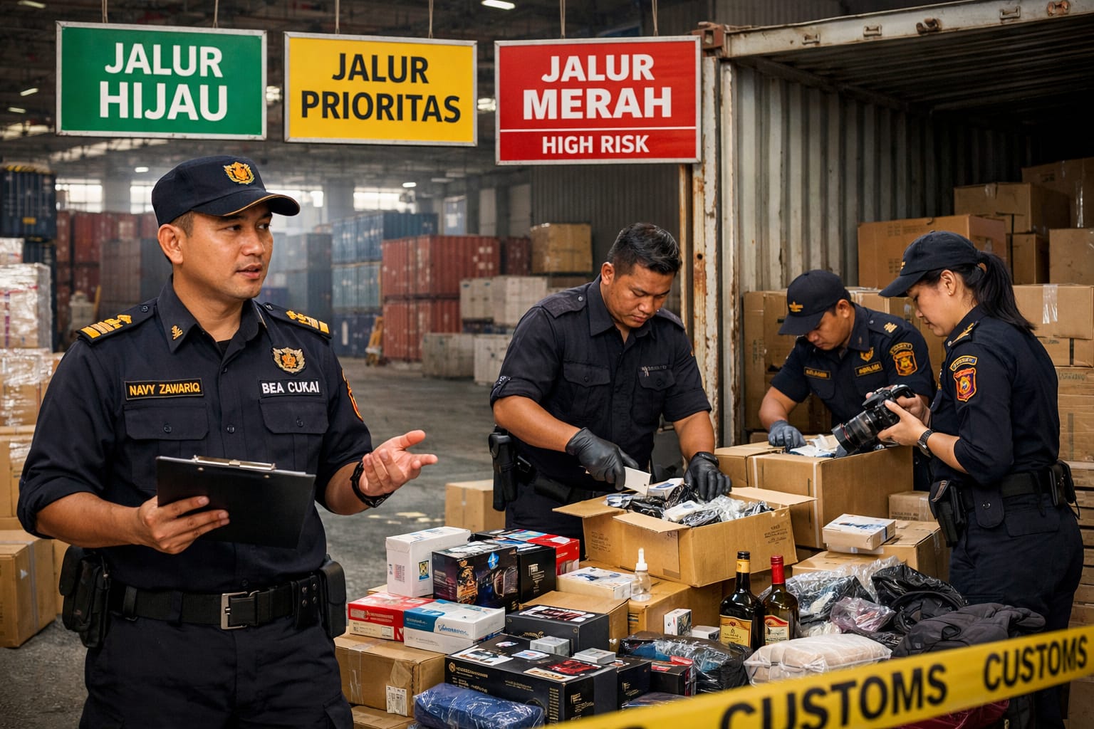 Bea Cukai Tanjung Perak Perketat Pengawasan Importir Jalur Merah