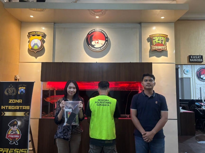 Kulakan Sabu dari Bangkalan Madura, Pengedar Asal Bratang Surabaya Dibekuk Polisi