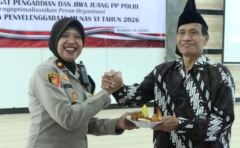 Tetap Guyup dalam Semangat Pengabdian, Purna Tugas Polres Bangkalan Gelar Tasyakuran Hari Jadi PP Polri ke 26