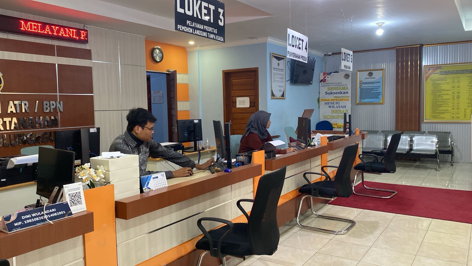Kantah Tulungagung Buka Pelataran demi Permudah Urusan Tanah