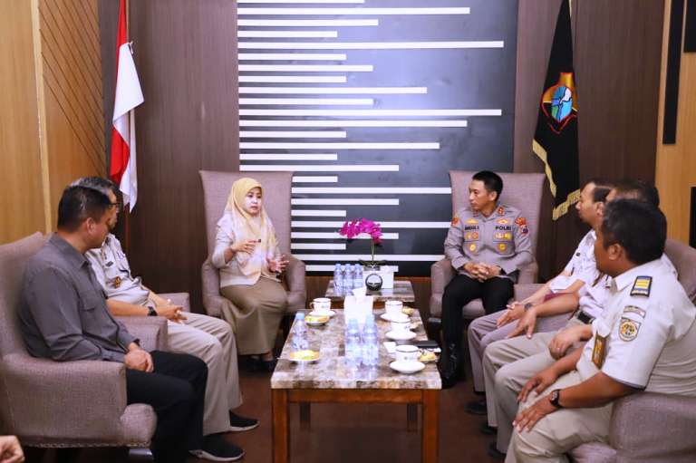 Kepala BPN Kota Kediri Jalin Sinergi dengan Kapolres Kediri Kota untuk Perkuat Layanan Pertanahan