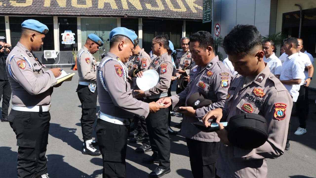 Bidpropam Polda Jatim Mitigasi Pelanggaran di Polres Nganjuk, Kapolres Tekankan Disiplin dan Keteladanan