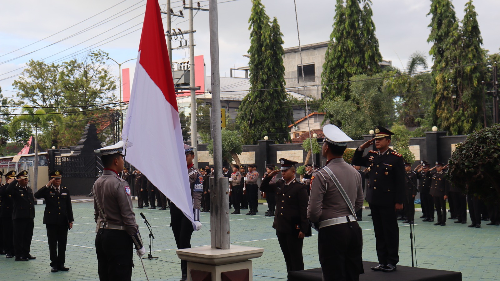 Polresta Banyuwangi Gelar Upacara Peringatan Hari Lahir Pancasila