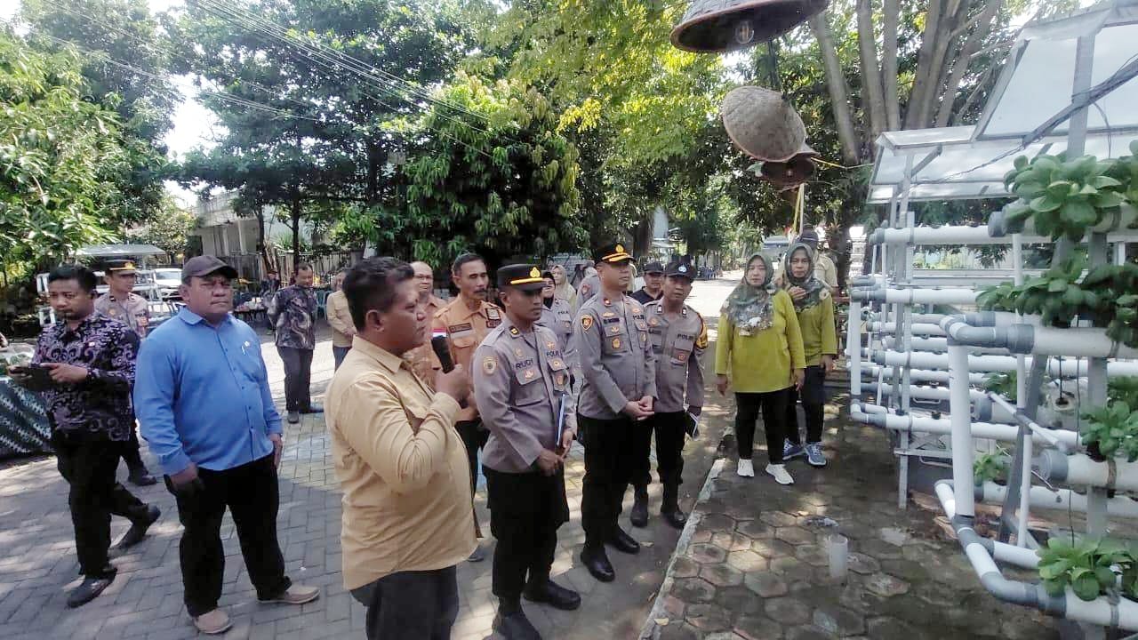 Polresta Sidoarjo Apresiasi Inovasi Warga Kelola Ketahanan Pangan Berbasis Hidroponik