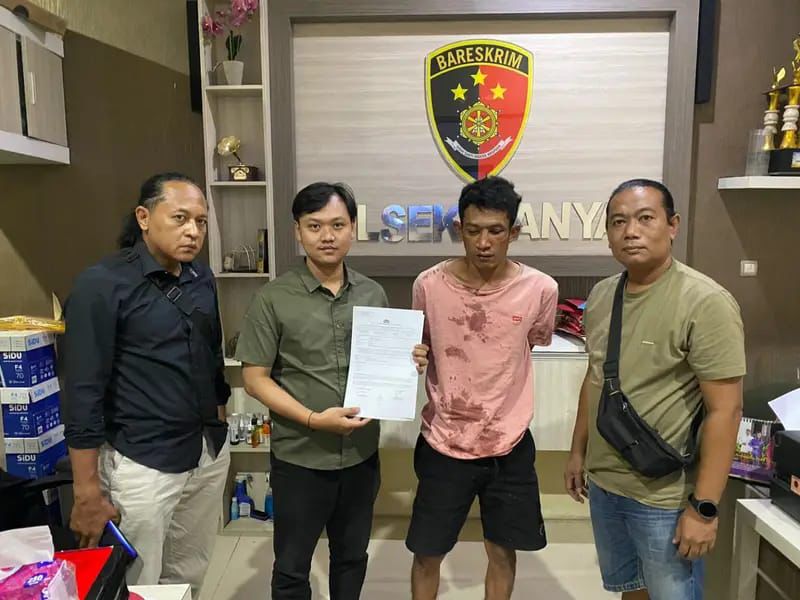 Maling Motor Dimassa Warga Manyar Gresik, Motor Sarana Hangus Dibakar