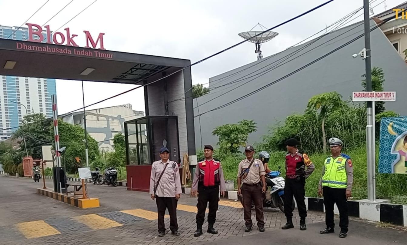 Persempit Ruang Gerak Spesialis Rumah Kosong, Polsek Mulyorejo Siaga di Kawasan Dharmahusada Indah