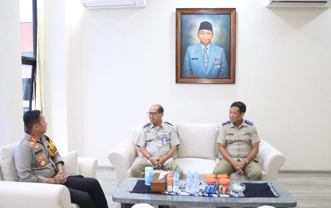  Jalin Sinergitas, Kapolres Terima Kunjungan Kepala BPN Kabupaten Bojonegoro