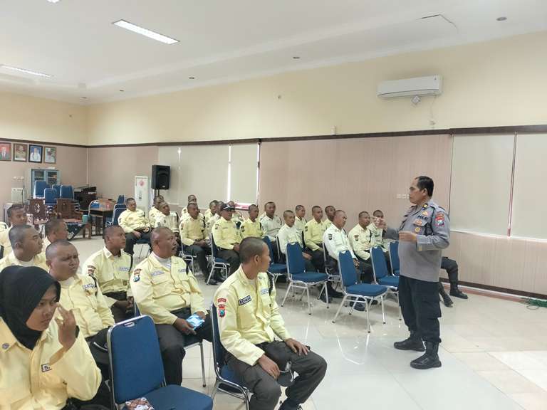 Polres Pasuruan Bekali Satpam Wawasan Antinarkoba dan Komunikasi Efektif