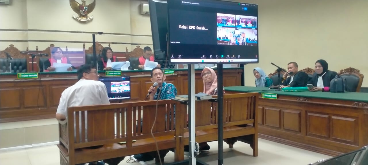 Sidang Dugaan Korupsi Pemotongan Dana Insentif ASN BPPD Sidoarjo, Oknum Jaksa Terima Rp 400 Juta