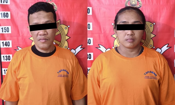 Pasutri di Surabaya Kompak Curi Motor di G Walk