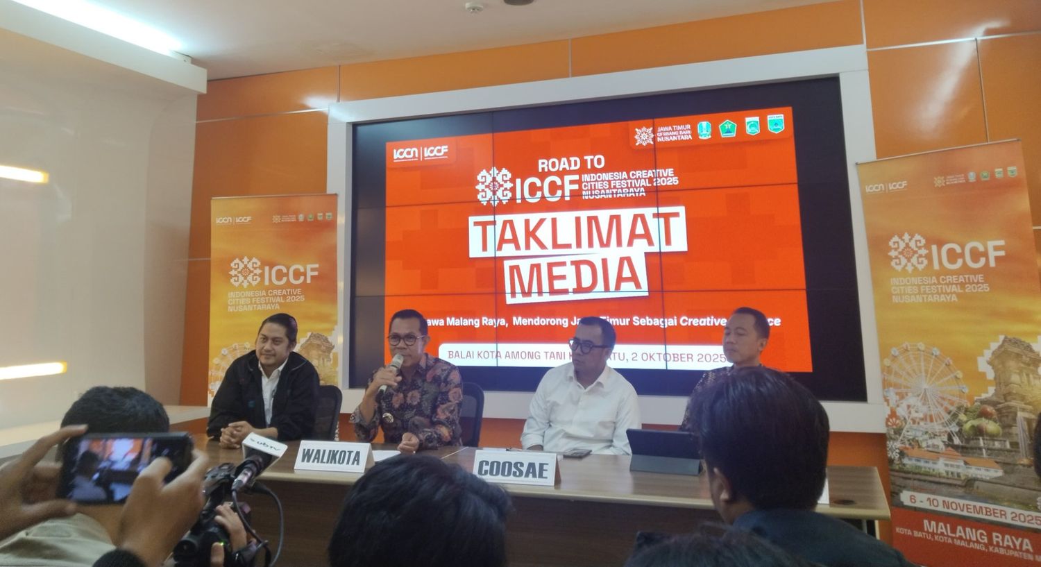Malang Raya Siap Gelar ICCF 2025 'Nusantara-Senyawa' Menuju Jatim Creative Province